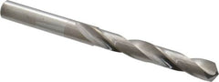 Atrax - Letter Q 118° Solid Carbide Jobber Drill - Bright Finish, Right Hand Cut, Spiral Flute, Straight Shank, 4" OAL, Standard Point - Benchmark Tooling