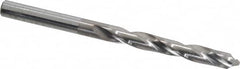 Atrax - #10 118° Solid Carbide Jobber Drill - Bright Finish, Right Hand Cut, Spiral Flute, Straight Shank, 2-3/4" OAL, Standard Point - Benchmark Tooling