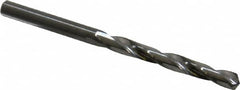 Atrax - #14 118° Solid Carbide Jobber Drill - Bright Finish, Right Hand Cut, Spiral Flute, Straight Shank, 2-3/4" OAL, Standard Point - Benchmark Tooling