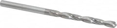Atrax - #28 118° Solid Carbide Jobber Drill - Bright Finish, Right Hand Cut, Spiral Flute, Straight Shank, 2-1/2" OAL, Standard Point - Benchmark Tooling