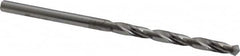 Atrax - #34 118° Solid Carbide Jobber Drill - Bright Finish, Right Hand Cut, Spiral Flute, Straight Shank, 2-1/4" OAL, Standard Point - Benchmark Tooling