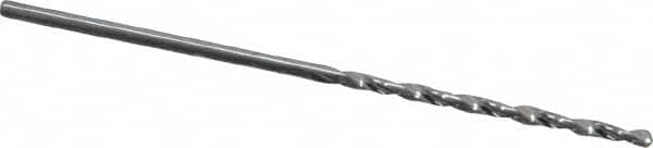 Atrax - #58 118° Solid Carbide Jobber Drill - Bright Finish, Right Hand Cut, Spiral Flute, Straight Shank, 1-1/2" OAL, Standard Point - Benchmark Tooling