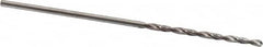 Atrax - #62 118° Solid Carbide Jobber Drill - Bright Finish, Right Hand Cut, Spiral Flute, Straight Shank, 1-3/8" OAL, Standard Point - Benchmark Tooling