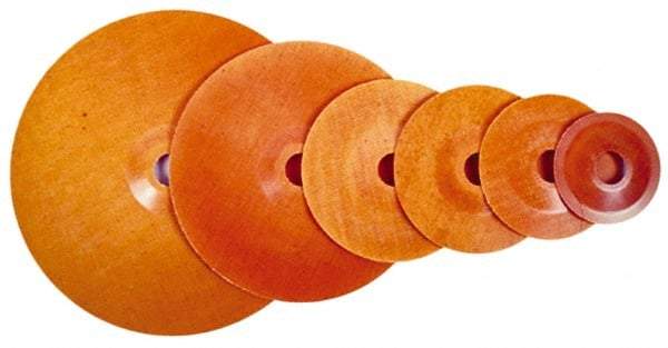 Made in USA - 9" Diam Locking Nut Disc Backing Pad - Soft Density, 15,000 RPM - Benchmark Tooling