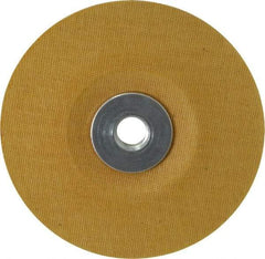 Made in USA - 5" Diam Locking Nut Disc Backing Pad - Soft Density, 20,000 RPM - Benchmark Tooling