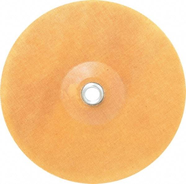 Made in USA - 7" Diam Locking Nut Disc Backing Pad - Soft Density, 15,000 RPM - Benchmark Tooling