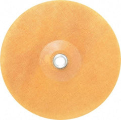 Made in USA - 7" Diam Locking Nut Disc Backing Pad - Soft Density, 15,000 RPM - Benchmark Tooling