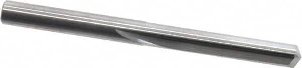 Atrax - #6, 0.204", 140° Point, Solid Carbide Straight Flute Drill Bit - Benchmark Tooling