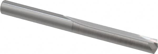 Atrax - #7, 0.201", 140° Point, Solid Carbide Straight Flute Drill Bit - Benchmark Tooling