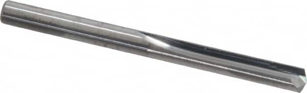 Atrax - #18, 0.1695", 140° Point, Solid Carbide Straight Flute Drill Bit - Benchmark Tooling