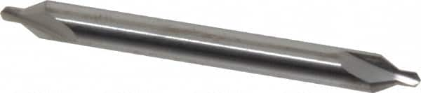 Atrax - #2 Plain Cut 60° Incl Angle Solid Carbide Combo Drill & Countersink - Benchmark Tooling