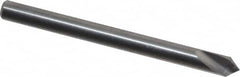 Atrax - 1/8" Head Diam, 1/8" Shank Diam, 1 Flute 82° Solid Carbide Countersink - Benchmark Tooling