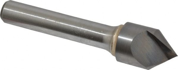 Atrax - 5/8" Head Diam, 3/8" Shank Diam, 1 Flute 82° Solid Carbide Countersink - Benchmark Tooling