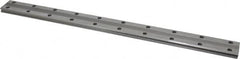 THK - 480mm OAL x 37mm Overall Width x 11mm Overall Height 4 Way HRW Rail - 50mm Between Holes, 4-1/2 x 7-1/2 x 5.3mm Hole Size - Benchmark Tooling