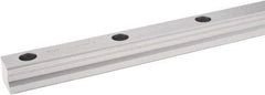 THK - 2,520mm OAL x 28mm Overall Width x 23mm Overall Height 4 Way SHS Rail - 80mm Between Holes, 9 x 14 x 12mm Hole Size - Benchmark Tooling