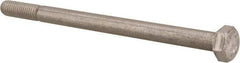 Value Collection - M8x1.25mm Metric Coarse, 120mm Length Under Head Hex Head Cap Screw - Partially Threaded, Grade 18-8 Stainless Steel, Uncoated, 13mm Hex - Benchmark Tooling