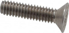 Value Collection - M2.5x0.45 Metric Coarse, 10mm OAL Phillips Drive Machine Screw - Flat Head, Grade 18-8 & A2 Stainless Steel, Uncoated, Without Washer - Benchmark Tooling