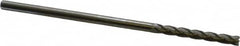 Atrax - 1/8", 1" LOC, 1/8" Shank Diam, 3" OAL, 4 Flute, Solid Carbide Square End Mill - Single End, Uncoated, Spiral Flute, 30° Helix, Centercutting, Right Hand Cut - Benchmark Tooling