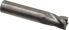 Atrax - 10mm, 14mm LOC, 10mm Shank Diam, 51mm OAL, 4 Flute, Solid Carbide Square End Mill - Single End, Uncoated, Spiral Flute, 30° Helix, Centercutting, Right Hand Cut - Benchmark Tooling