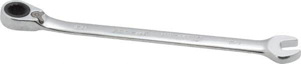 Blackhawk by Proto - 1/4" 12 Point Combination Wrench - 15° Head Angle, 5" OAL, Steel, Chrome Finish - Benchmark Tooling