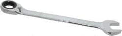Blackhawk by Proto - 1" 12 Point Combination Wrench - 15° Head Angle, 12-11/16" OAL, Steel, Chrome Finish - Benchmark Tooling