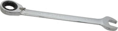 Blackhawk by Proto - 1-1/4" 12 Point Combination Wrench - 15° Head Angle, 16-11/16" OAL, Steel, Chrome Finish - Benchmark Tooling