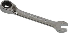 Blackhawk by Proto - 1/4" 12 Point Combination Wrench - 15° Head Angle, 3-3/32" OAL, Steel, Chrome Finish - Benchmark Tooling