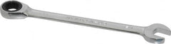 Paramount - 1/2" 12 Point Ratcheting Combination Wrench - 6-7/64" OAL, Chrome Vanadium Steel, Polished Finish - Benchmark Tooling