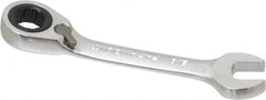 Paramount - 3/8" 12 Point Offset Combination Wrench - 15° Offset Angle, 3-1/8" OAL, Chrome Vanadium Steel, Polished Finish - Benchmark Tooling