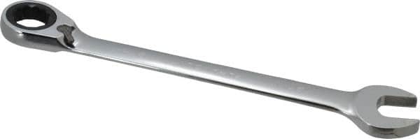 Paramount - 27mm 12 Point Combination Wrench - 15° Head Angle, 14-3/64" OAL, Chrome Vanadium Steel, Polished Finish - Benchmark Tooling