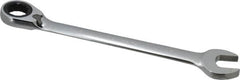 Paramount - 27mm 12 Point Combination Wrench - 15° Head Angle, 14-3/64" OAL, Chrome Vanadium Steel, Polished Finish - Benchmark Tooling