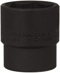Paramount - 1/2" Drive 30mm Standard Impact Socket - 6 Points, 2" OAL - Benchmark Tooling