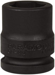 Paramount - 3/4" Drive 26mm Standard Impact Socket - 6 Points, 2-3/32" OAL - Benchmark Tooling