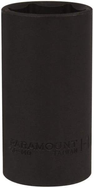 Paramount - 1/2" Drive 1-1/4" Deep Impact Socket - 6 Points, 3-1/2" OAL - Benchmark Tooling