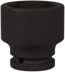 Paramount - 3/4" Drive 43mm Standard Impact Socket - 6 Points, 2-7/16" OAL - Benchmark Tooling