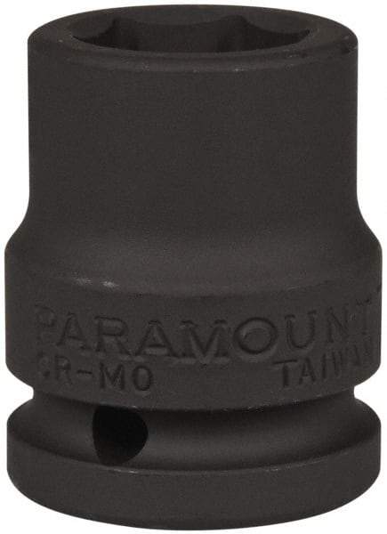 Paramount - 3/4" Drive 7/8" Standard Impact Socket - 6 Points, 2" OAL - Benchmark Tooling
