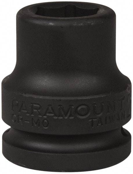 Paramount - 3/4" Drive 20mm Standard Impact Socket - 6 Points, 2" OAL - Benchmark Tooling