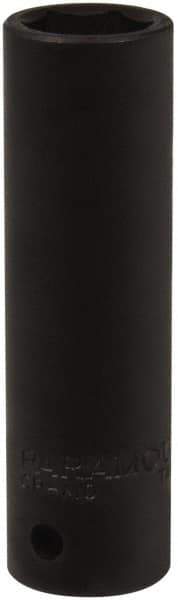 Paramount - 1/4" Drive 5/8" Deep Impact Socket - 6 Points, 2" OAL - Benchmark Tooling