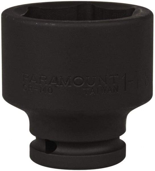 Paramount - 3/4" Drive 1-7/8" Standard Impact Socket - 6 Points, 2-11/16" OAL - Benchmark Tooling