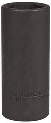Paramount - 1/2" Drive 23mm Deep Impact Socket - 6 Points, 3-1/2" OAL - Benchmark Tooling