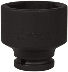 Paramount - 3/4" Drive 2" Standard Impact Socket - 6 Points, 2-11/16" OAL - Benchmark Tooling