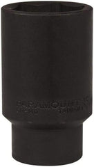 Paramount - 1/2" Drive 35mm Deep Impact Socket - 6 Points, 3-1/2" OAL - Benchmark Tooling
