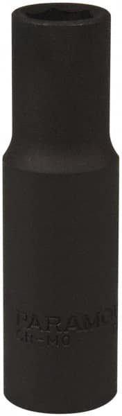 Paramount - 1/2" Drive 1/2" Deep Impact Socket - 6 Points, 3-5/16" OAL - Benchmark Tooling