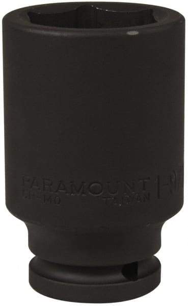 Paramount - 1/2" Drive 1-9/16" Deep Impact Socket - 6 Points, 3-1/2" OAL - Benchmark Tooling