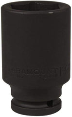 Paramount - 1/2" Drive 1-9/16" Deep Impact Socket - 6 Points, 3-1/2" OAL - Benchmark Tooling