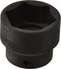 Paramount - 1/2" Drive 46mm Standard Impact Socket - 6 Points, 2-7/16" OAL - Benchmark Tooling