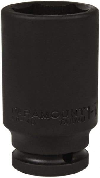 Paramount - 3/4" Drive 1-7/16" Deep Impact Socket - 6 Points, 3-35/64" OAL - Benchmark Tooling
