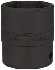 Paramount - 1/2" Drive 1-1/8" Standard Impact Socket - 6 Points, 2" OAL - Benchmark Tooling
