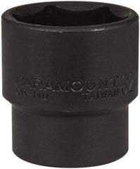 Paramount - 1/2" Drive 32mm Standard Impact Socket - 6 Points, 2" OAL - Benchmark Tooling