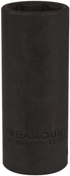 Paramount - 1/2" Drive 22mm Deep Impact Socket - 6 Points, 3-1/2" OAL - Benchmark Tooling